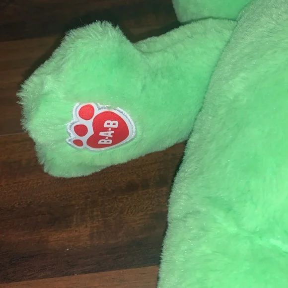 Build A Bear Frog BAB Workshop 16” Green Frog Plush Stuffed Animal